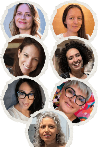 Equipe coaching art therapie seances de groupe en visioconference