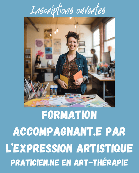 Formation accompagnant par expression art therapie en distentiel visioconference a domicile